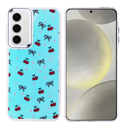 Galaxy S24 FE Kılıf Airbag Tasarımlı Zore Hadra Kapak Kelebek