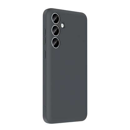 Galaxy S24 FE Kılıf Kamera Korumalı Kartlık Hazneli Zore Vitra Kapak Mürdüm