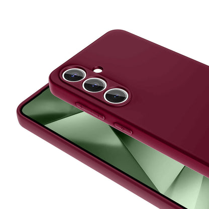 Galaxy S24 FE Kılıf Zore Mara Lansman Kapak Lila