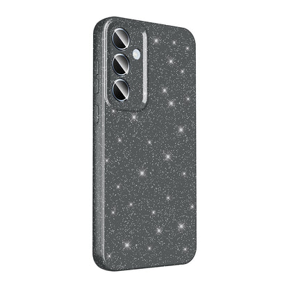 Galaxy S24 Plus Kılıf Kamera Korumalı Simli Lüks Zore Koton Kapak Beyaz