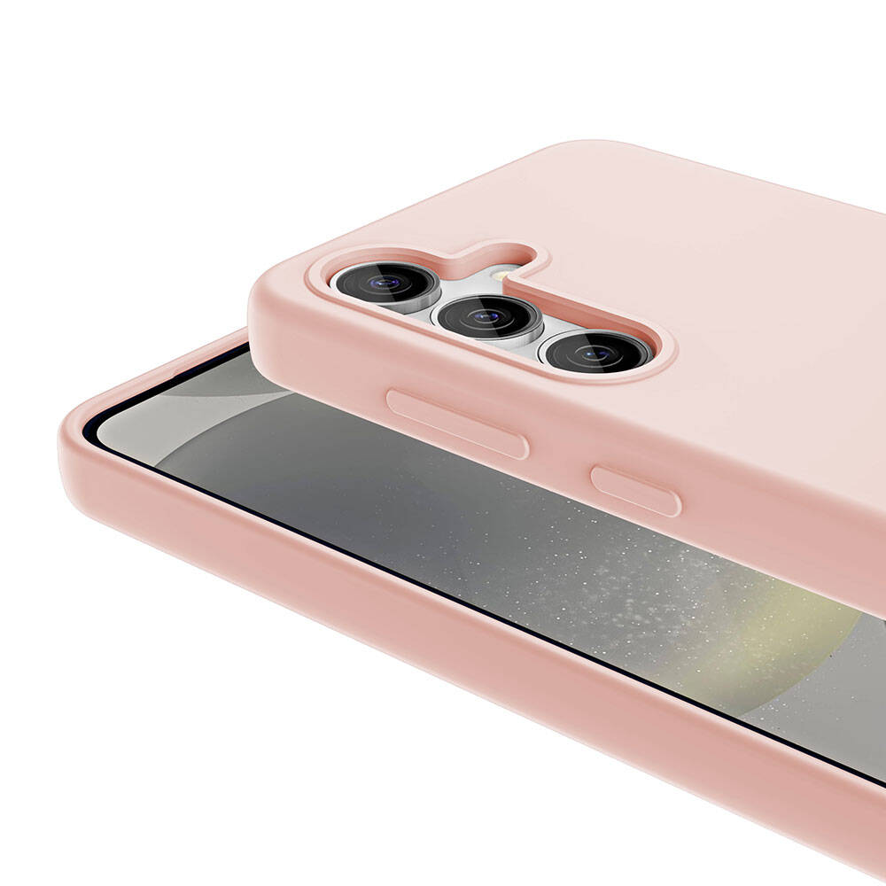Galaxy S24 Plus Kılıf Magsafe Şarj Özellikli Sıvı Teknolojili Silinebilir Sert Zore Kivi Kapak Lila