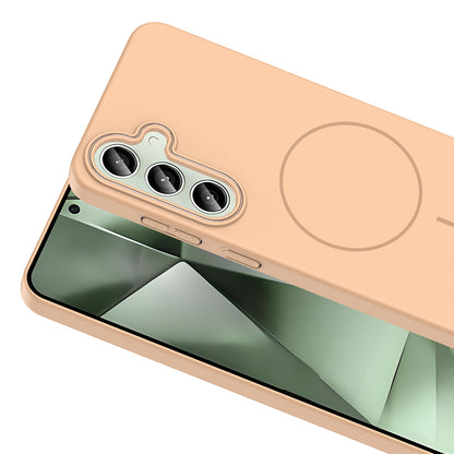 Galaxy S24 Plus Kılıf Magsafe Şarj Özellikli Zore Ruby Sert Kapak Siyah