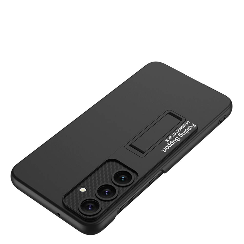 Galaxy S24 Plus Kılıf Zore Standlı Ays Kapak Gümüş