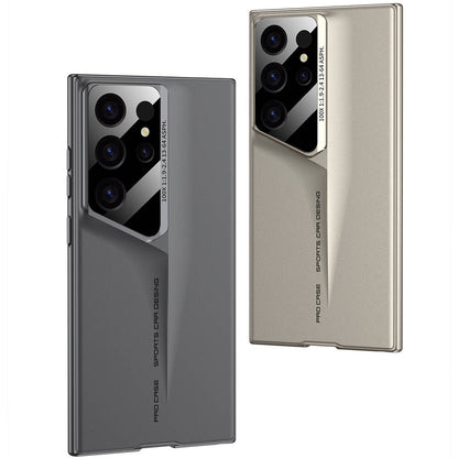 Galaxy S24 Ultra Kılıf Ultra İnce Kamera Korumalı Sert Rubber Zore Procase Kapak Mor