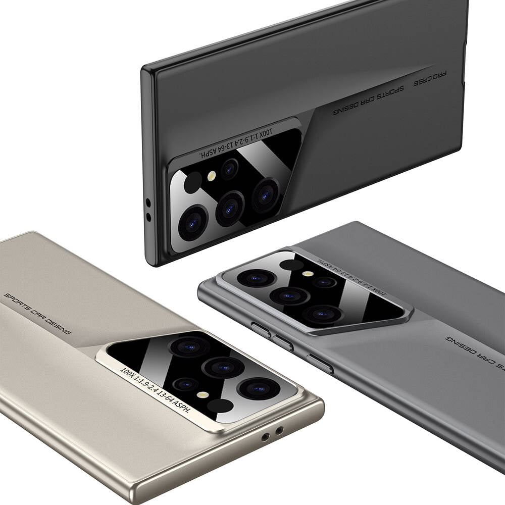Galaxy S24 Ultra Kılıf Ultra İnce Kamera Korumalı Sert Rubber Zore Procase Kapak Mor