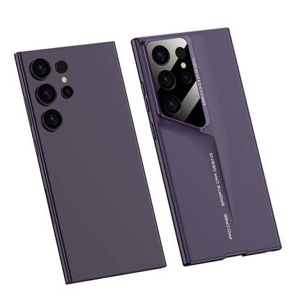 Galaxy S24 Ultra Kılıf Ultra İnce Kamera Korumalı Sert Rubber Zore Procase Kapak Mor