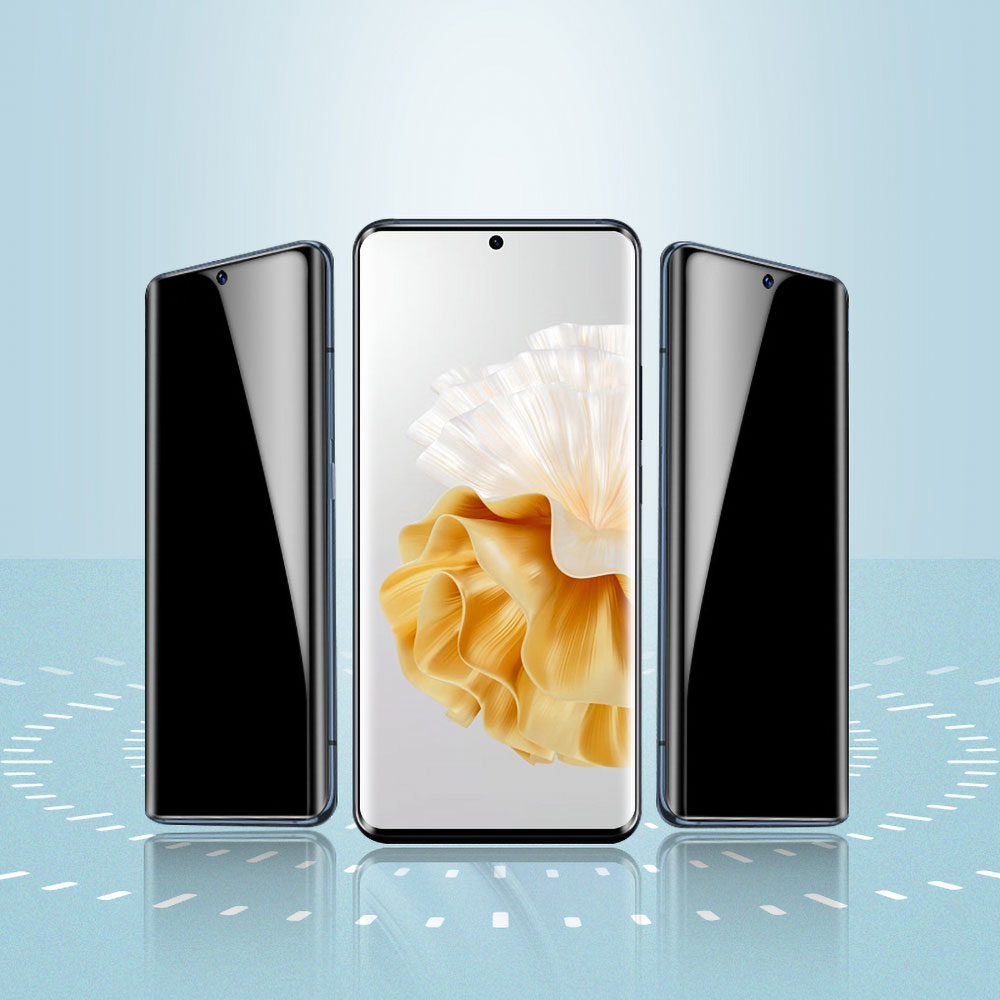 Galaxy S24 Ultra Zore Kolay Uygulama Aparatlı Privacy Easy Body Hayalet Ekran Koruyucu Siyah