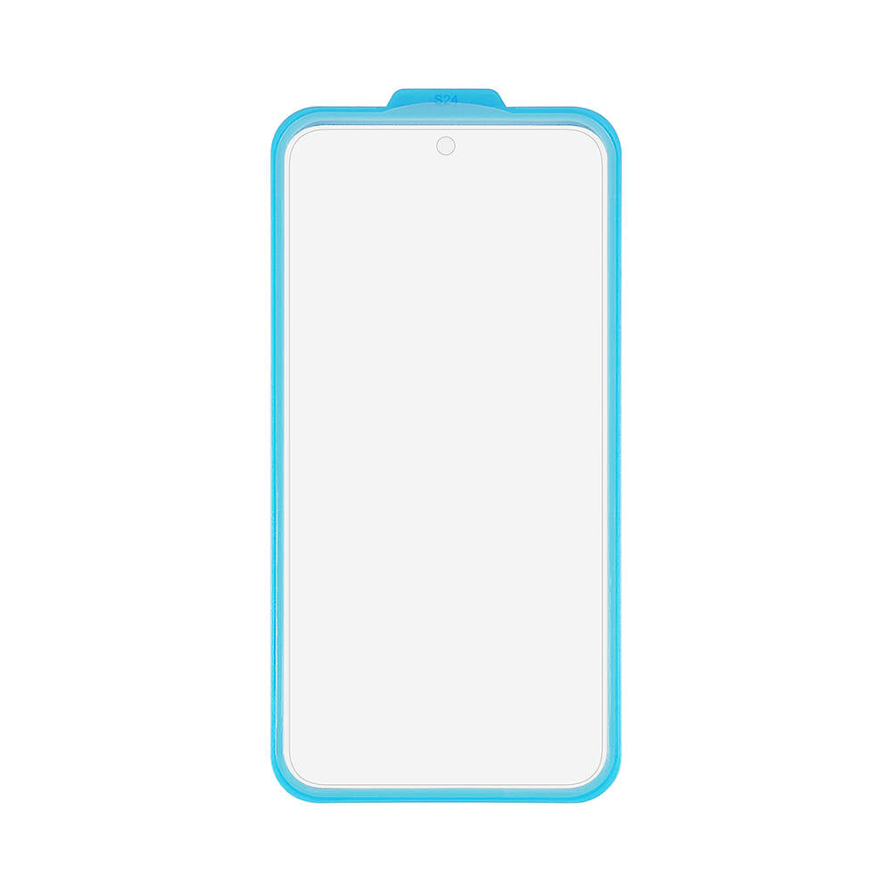 Galaxy S24 Zore 3D Vov Curve Glass Ekran Koruyucu Siyah