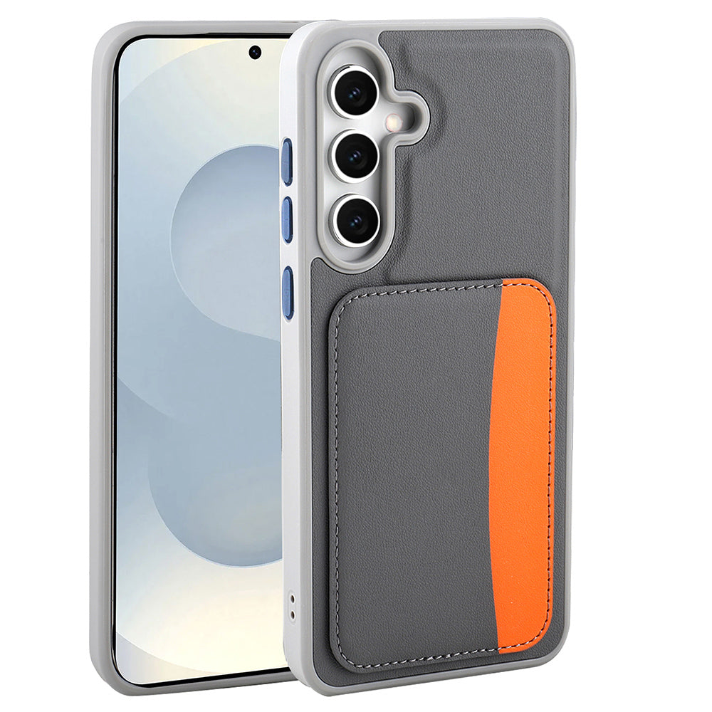 Galaxy S25 FE Kılıf Kartlıklı Zore X-Kart Silikon Kapak Lacivert