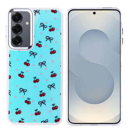Galaxy S25 Kılıf Airbag Tasarımlı Zore Hadra Kapak Kiraz
