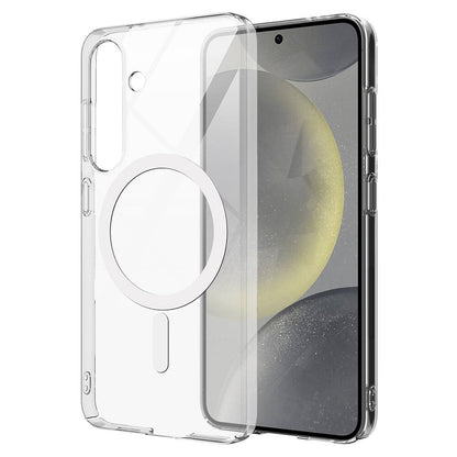 Galaxy S25 Plus Kılıf Kamera Korumalı Magsafe Sert PC Zore Porto Kapak Şeffaf