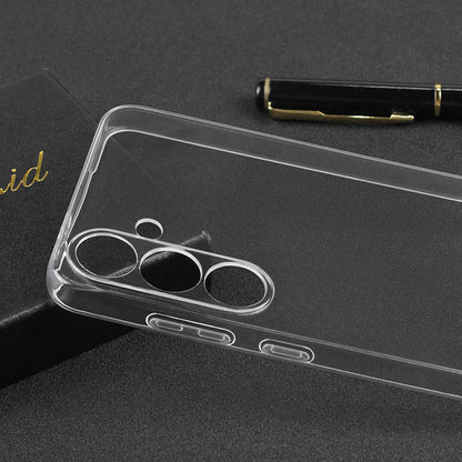 Galaxy S25 Plus Kılıf Zore Süper Silikon Kapak Şeffaf