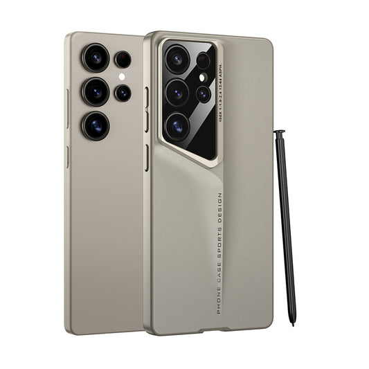 Galaxy S25 Ultra Kılıf Ultra İnce Kamera Korumalı Sert Rubber Zore Procase Kapak Gold