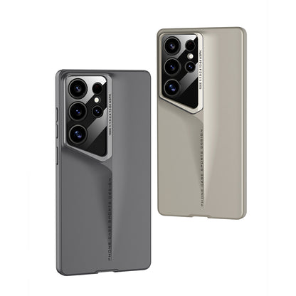 Galaxy S25 Ultra Kılıf Ultra İnce Kamera Korumalı Sert Rubber Zore Procase Kapak Gold
