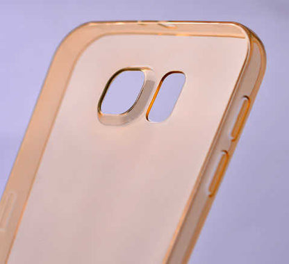 Galaxy S7 Edge Kılıf Zore İmax Silikon Kılıf Füme
