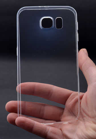 Galaxy S7 Edge Kılıf Zore İmax Silikon Kılıf Renksiz