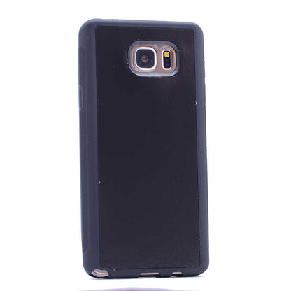 Galaxy S7 Edge Kılıf Zore Kaymaz Kapak Siyah