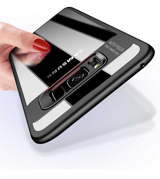 Galaxy S8 Kılıf Zore Buttom Kapak Siyah