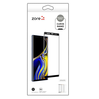 Galaxy S8 Plus Zore 3D Short Curve Nano Ekran Koruyucu Siyah