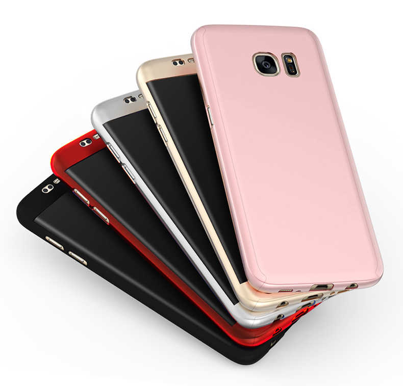 Galaxy S8 Plus Kılıf Zore 360 3 Parçalı Rubber Kapak Siyah