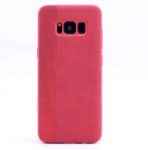 Galaxy S8 Plus Kılıf Zore City Silikon Kırmızı