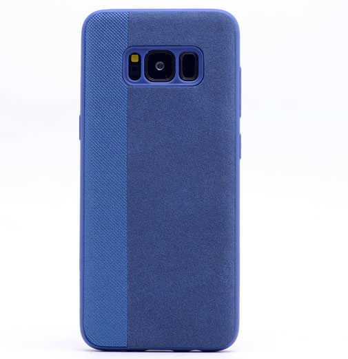 Galaxy S8 Plus Kılıf Zore City Silikon Lacivert
