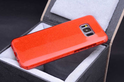 Galaxy S8 Plus Kılıf Zore Shining Silikon Siyah