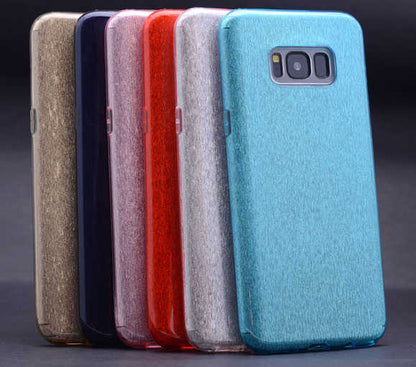 Galaxy S8 Plus Kılıf Zore Shining Silikon Siyah