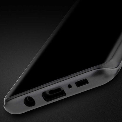 Galaxy S8 Plus Kılıf Zore Wave Standlı Mıknatıslı Kapak Siyah