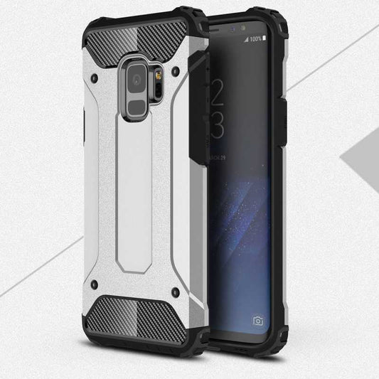 Galaxy S9 Kılıf Zore Crash Silikon Kapak Gri