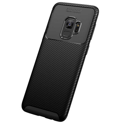 Galaxy S9 Kılıf Zore Negro Silikon Kapak Kahverengi