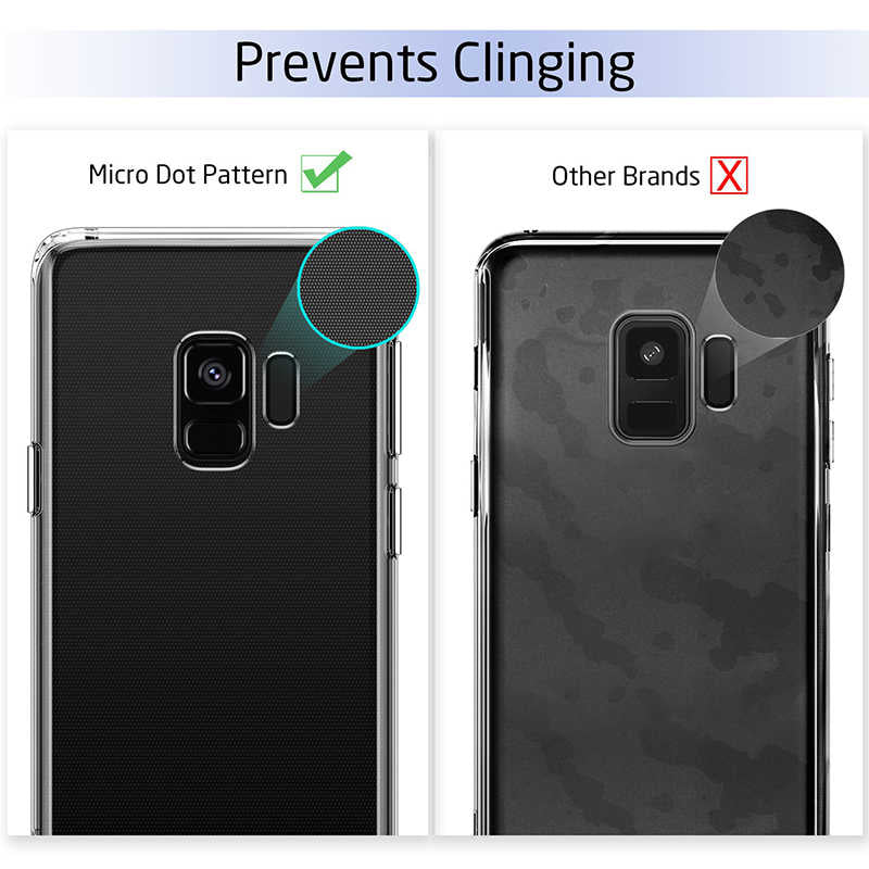 Galaxy S9 Plus Kılıf Zore İmax Silikon Kamera Korumalı Füme
