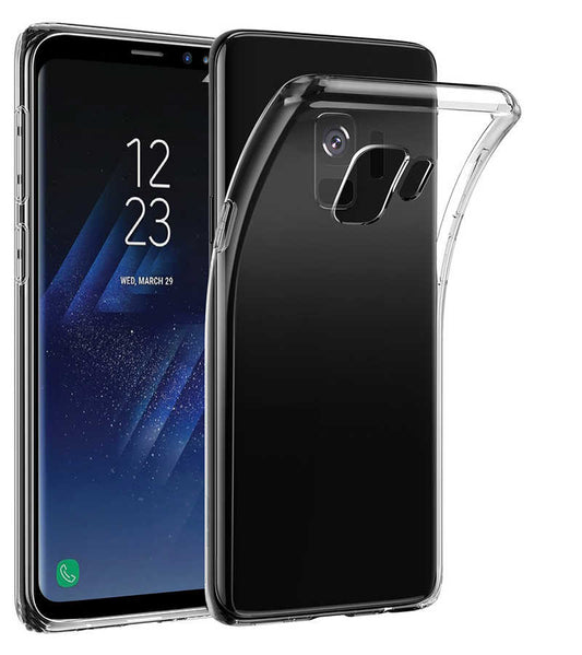 Galaxy S9 Plus Kılıf Zore İmax Silikon Kamera Korumalı Renksiz