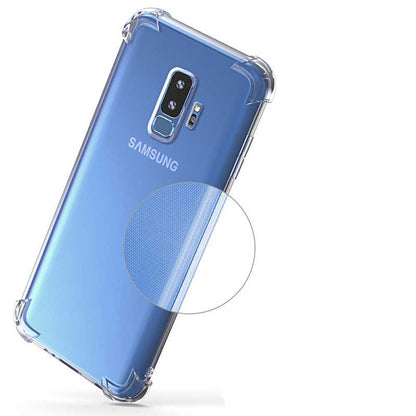 Galaxy S9 Plus Kılıf Zore Nitro Anti Shock Silikon Renksiz