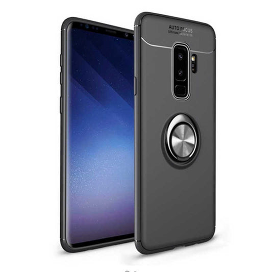 Galaxy S9 Plus Kılıf Zore Ravel Silikon Kapak Siyah