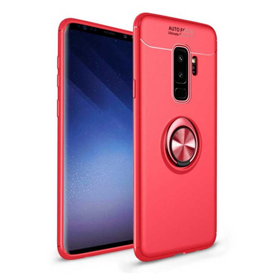 Galaxy S9 Plus Kılıf Zore Ravel Silikon Kapak Kırmızı