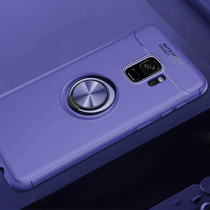 Galaxy S9 Kılıf Zore Ravel Silikon Kapak Mavi