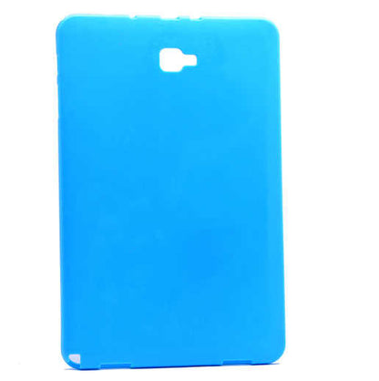 Galaxy Tab A 10.1 2016 P580 Kılıf Zore Tablet Süper Silikon Kapak Mavi