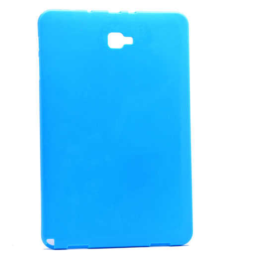 Galaxy Tab A 10.1 (2016) P585 Kılıf Zore Tablet Süper Silikon Kapak Mavi