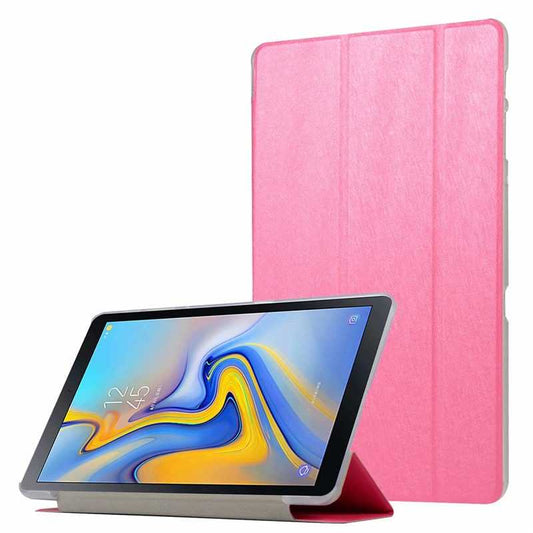 Galaxy Tab A T590 Zore Smart Cover Standlı 1-1 Kılıf Pembe