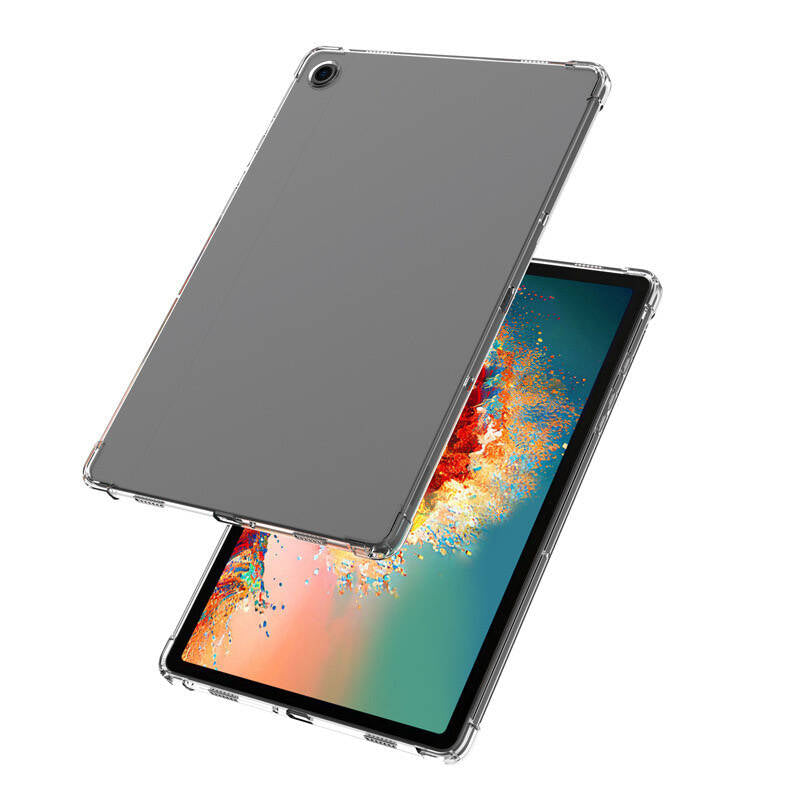 Galaxy Tab A9 Kılıf Zore Tablet Nitro Anti Shock Silikon Kapak Renksiz