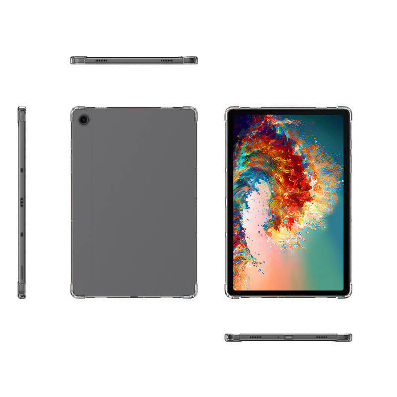 Galaxy Tab A9 Kılıf Zore Tablet Nitro Anti Shock Silikon Kapak Renksiz