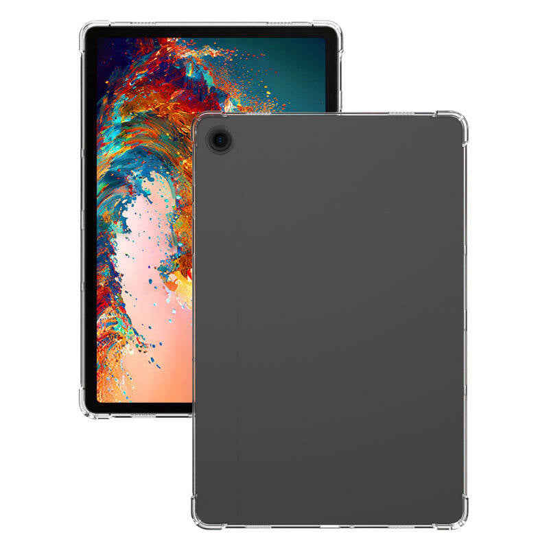 Galaxy Tab A9 Kılıf Zore Tablet Nitro Anti Shock Silikon Kapak Renksiz