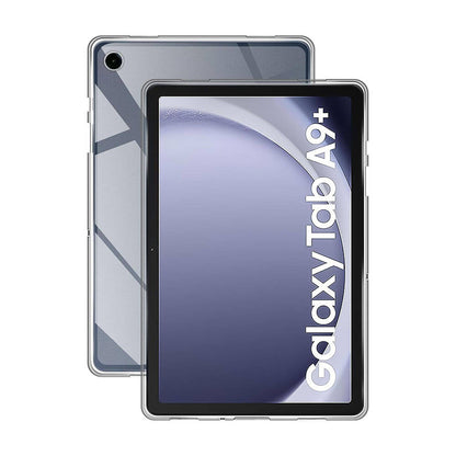 Galaxy Tab A9 Plus Kılıf Zore Tablet Süper Silikon Kapak Renksiz