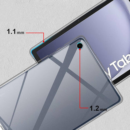 Galaxy Tab A9 Plus Kılıf Zore Tablet Süper Silikon Kapak Renksiz