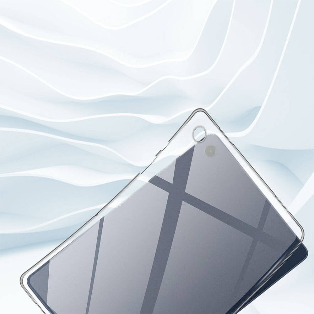 Galaxy Tab A9 Plus Kılıf Zore Tablet Süper Silikon Kapak Renksiz