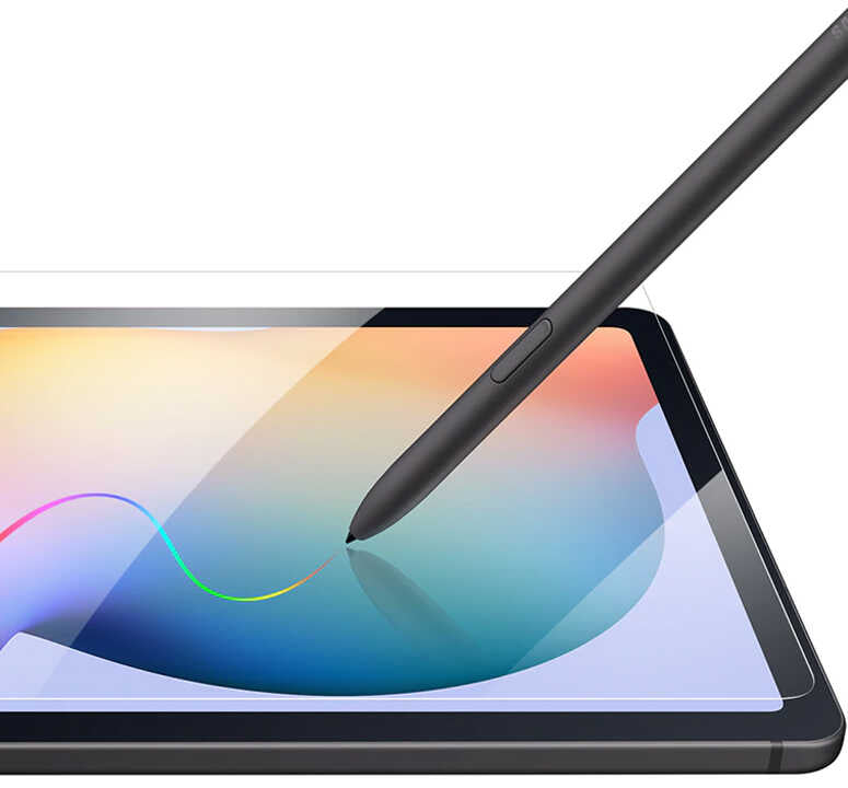 Galaxy Tab A9 Plus Zore 5in1 Tablet Temperli Cam Ekran Koruyucu Renksiz