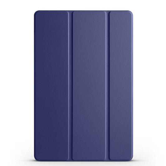 Galaxy Tab A9 Plus Zore Smart Cover Standlı 1-1 Kılıf Lacivert