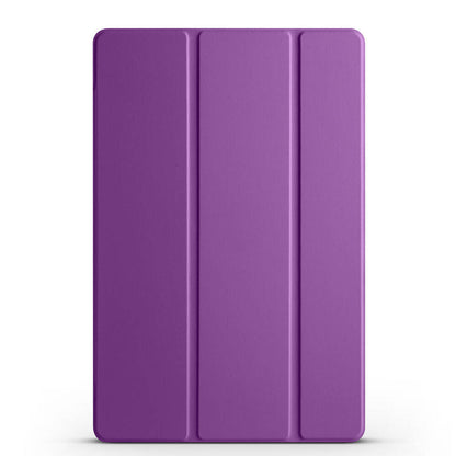 Galaxy Tab A9 Plus Zore Smart Cover Standlı 1-1 Kılıf Mor
