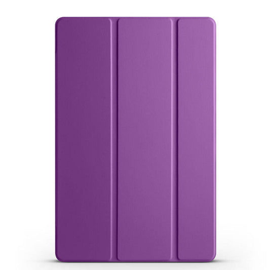 Galaxy Tab A9 Plus Zore Smart Cover Standlı 1-1 Kılıf Mor